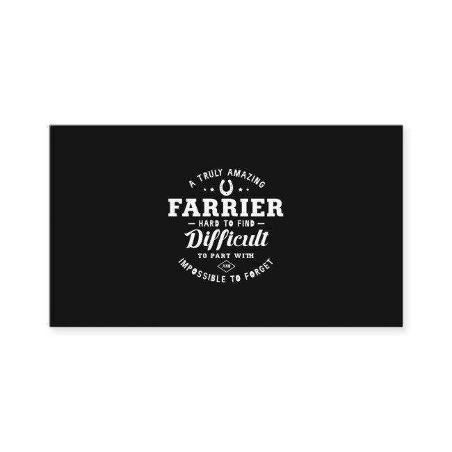 05.A Truly Amazing Farrier Hard To Find Difficult