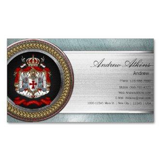 [100] Knights Templar Coat of Arms  Magnet