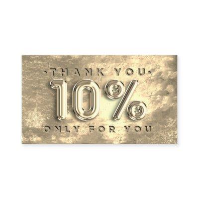 100  Logo QRCODE 10%OFF Thank You Discount