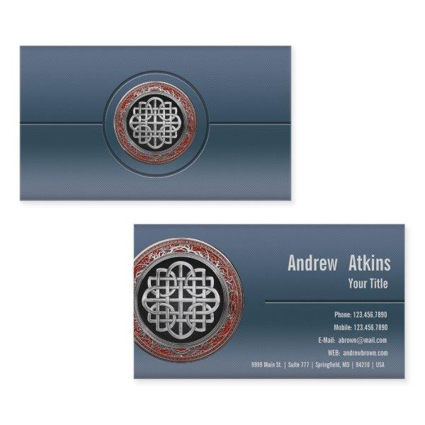 [100] Sacred Celtic Silver Knot Cross
