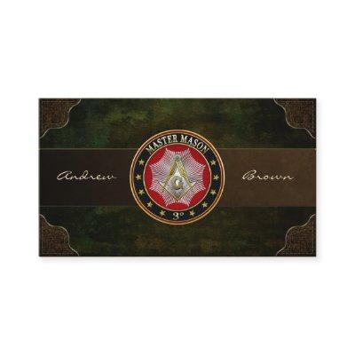 [154] Master Mason - 3rd Degree Square & Compasses