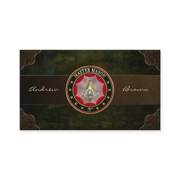 [154] Master Mason - 3rd Degree Square & Compasses
