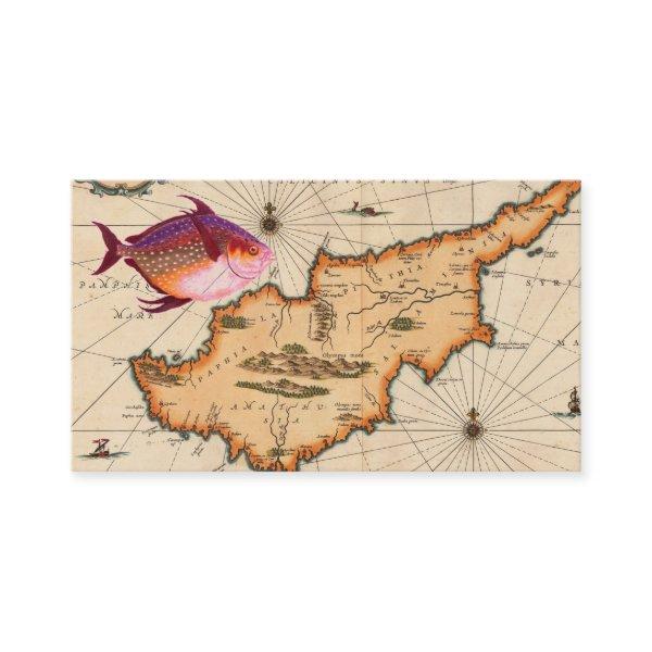 16th/17th Century Nautical Map