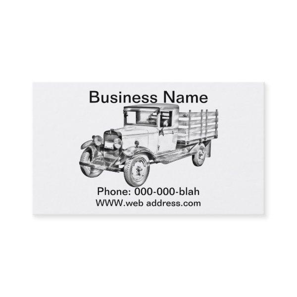 1929 chevy truck 1 ton stake Body Illustration