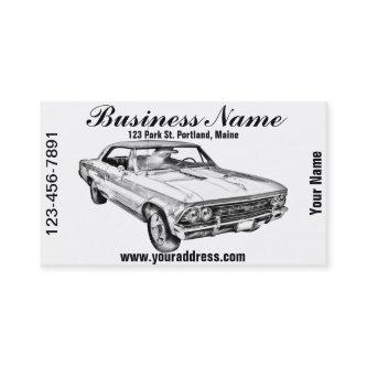 1966 Chevy Chevelle SS 396 Illustration