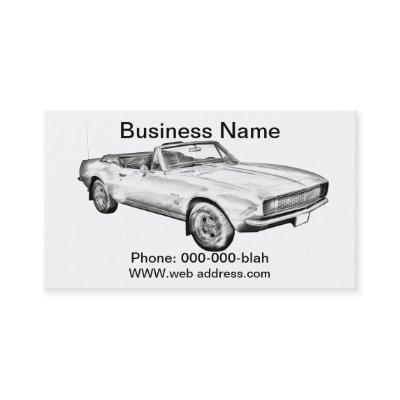 1967 Camaro muscle Car Illustration