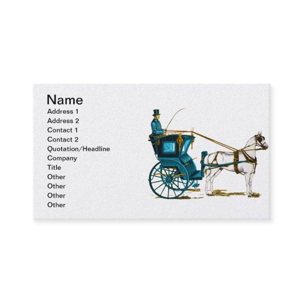 1980's Horse and Carriage