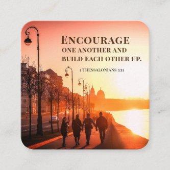 1 Thessalonians 5:11 Encourage One Another Bible  Square