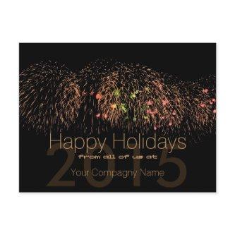 2019 Happy Holidays Customi Corporate postcard