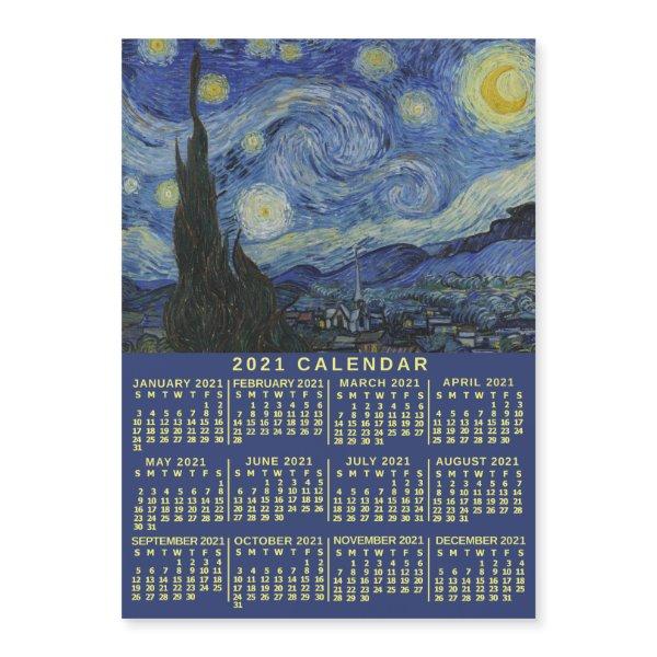 2021 Calendar (See Description for New Version)
