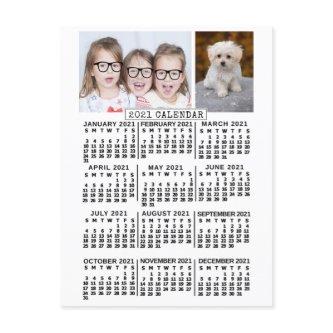 2021 Calendar (See Description for New Version)  Postcard