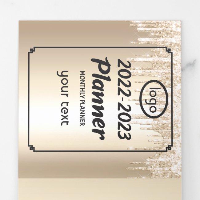 2022-2023 Calendar Business Greeting Tri-Fold Hol