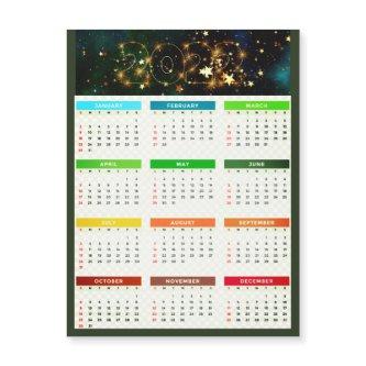 2022 Calendar Card