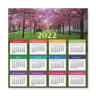2022 Calendar Magnetic Card