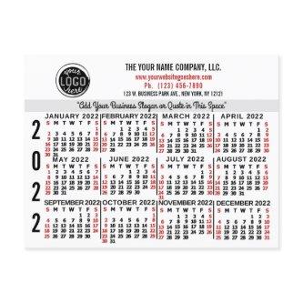 2022 Calendar (See Description for New Version)  Postcard