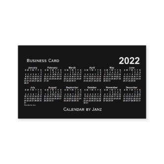 2022 Neon White Calendar by Janz