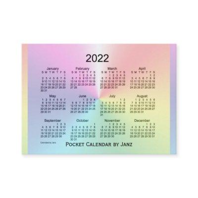 2022 Shimmer Calendar by Janz Mighty