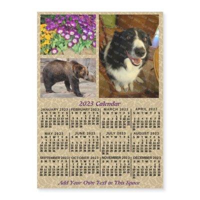 2023 Calendar (See Description for Newest Version)