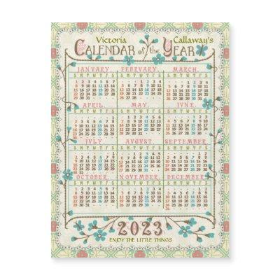 2023 Calendar (See Description for Newest Version)