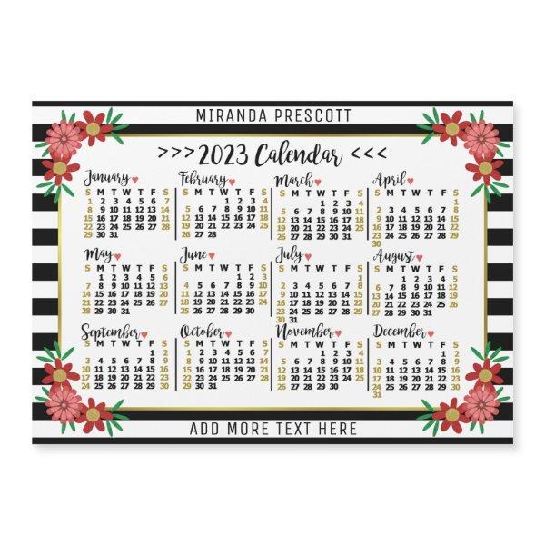 2023 Calendar (See Description for Newest Version)