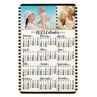 2023 Calendar (See Description for Newest Version) Magnet