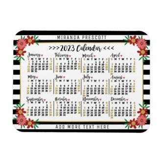 2023 Calendar (See Description for Newest Version) Magnet