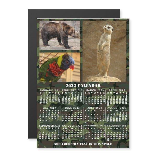 2023 Calendar (See Description for Newest Version) Magnetic Invitation