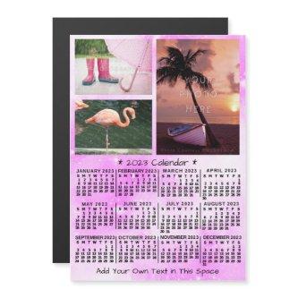 2023 Calendar (See Description for Newest Version) Magnetic Invitation
