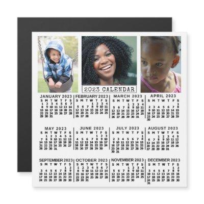 2023 Calendar (See Description for Newest Version) Magnetic Invitation