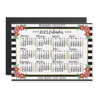 2023 Calendar (See Description for Newest Version) Magnetic Invitation