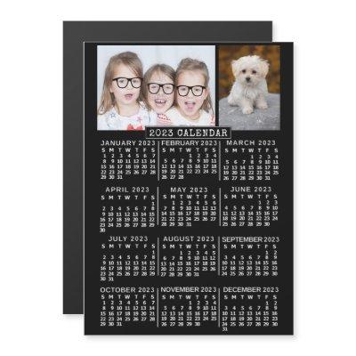 2023 Calendar (See Description for Newest Version) Magnetic Invitation