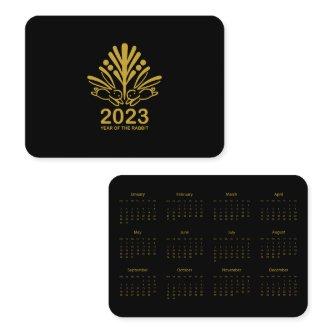 2023 mini calendar