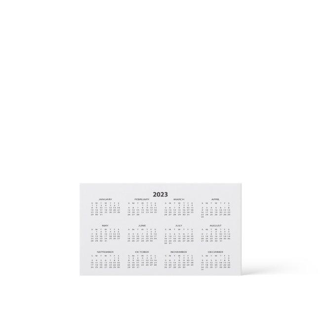 2023 Wallet Size Calendar