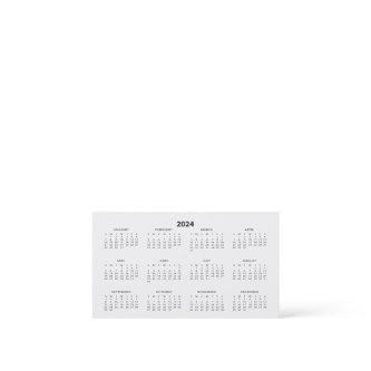 2024 Wallet Size Calendar