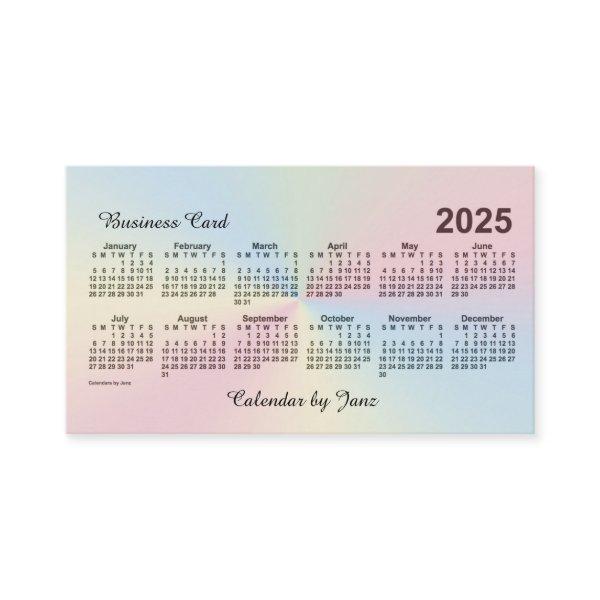 2025 Rainbow Cloud Calendar by Janz