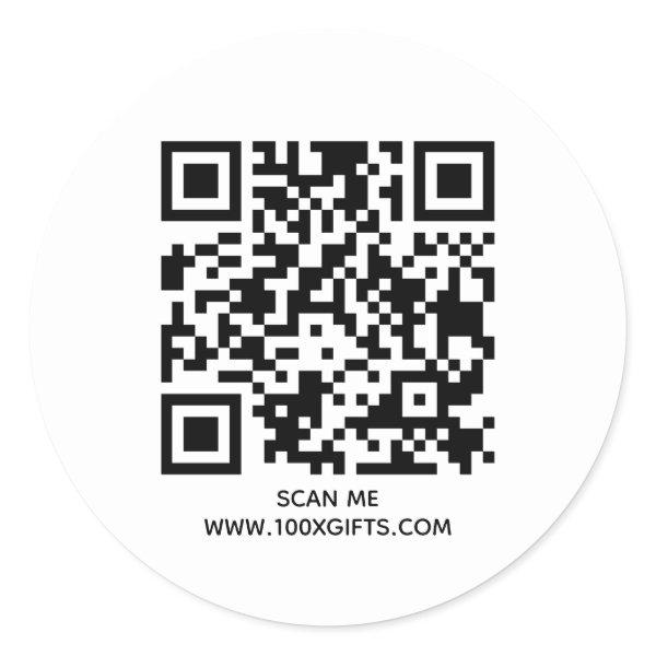 20 QR CODE TEXT STICKERS - USE FREE GENERATOR HERE