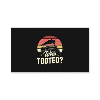 22.Who Tooted Railroad Lover