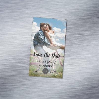 25 Magnetic PHOTO Save the Dates for less than $10  Magnet