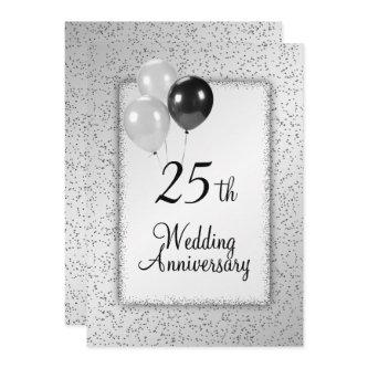 25th Wedding Anniversary Invitation