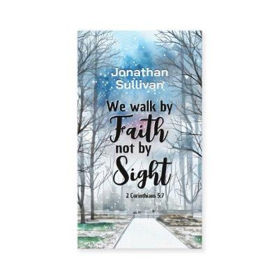 2 Corinthians 5:7 Walk by Faith not by Sight