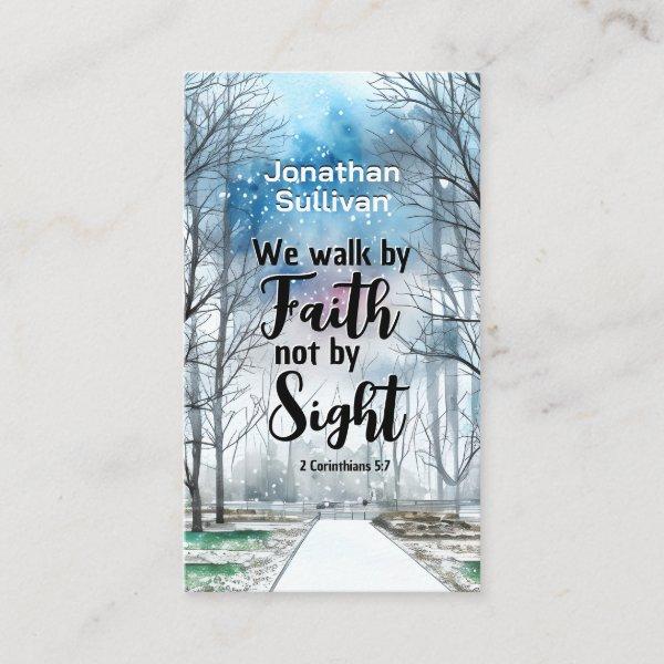 2 Corinthians 5:7 Walk by Faith not by Sight