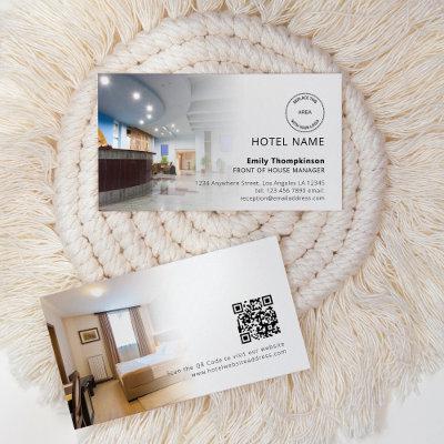 2 Photo Overlay Logo QR Code Hotel Guest House