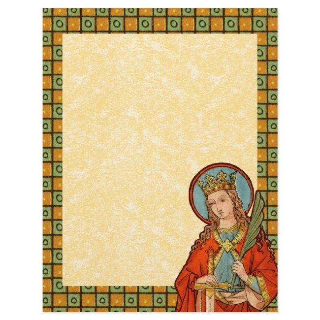 2-sided St. Barbara of Nicomedia (JP 01)