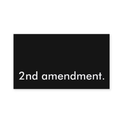 2nd amendment.