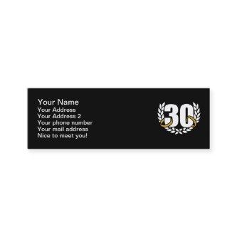 30 years 30th wedding anniversary wreath mini