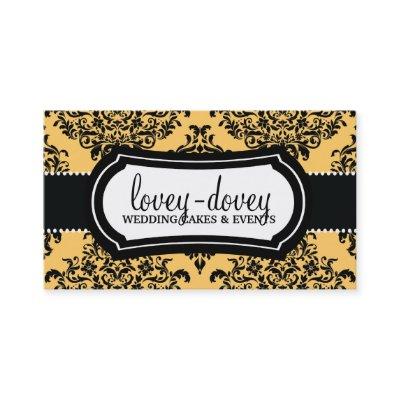 311 Lovey Dovey Damask Canary Yellow