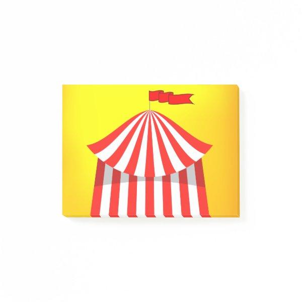 3214Circus Tent Post-it Notes