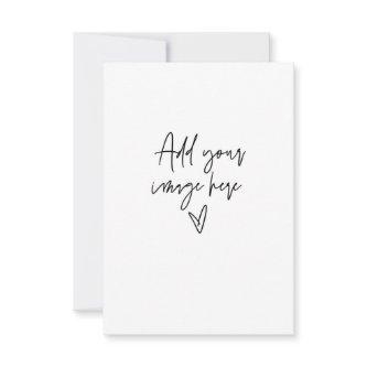 3.5 x 5 RSVP Reply Response EnclosureCard Template