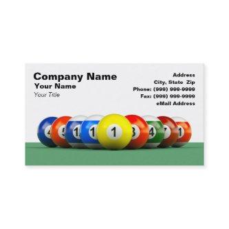 3D Billiard Balls