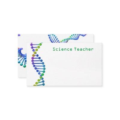 3D DNA double helix science teacher